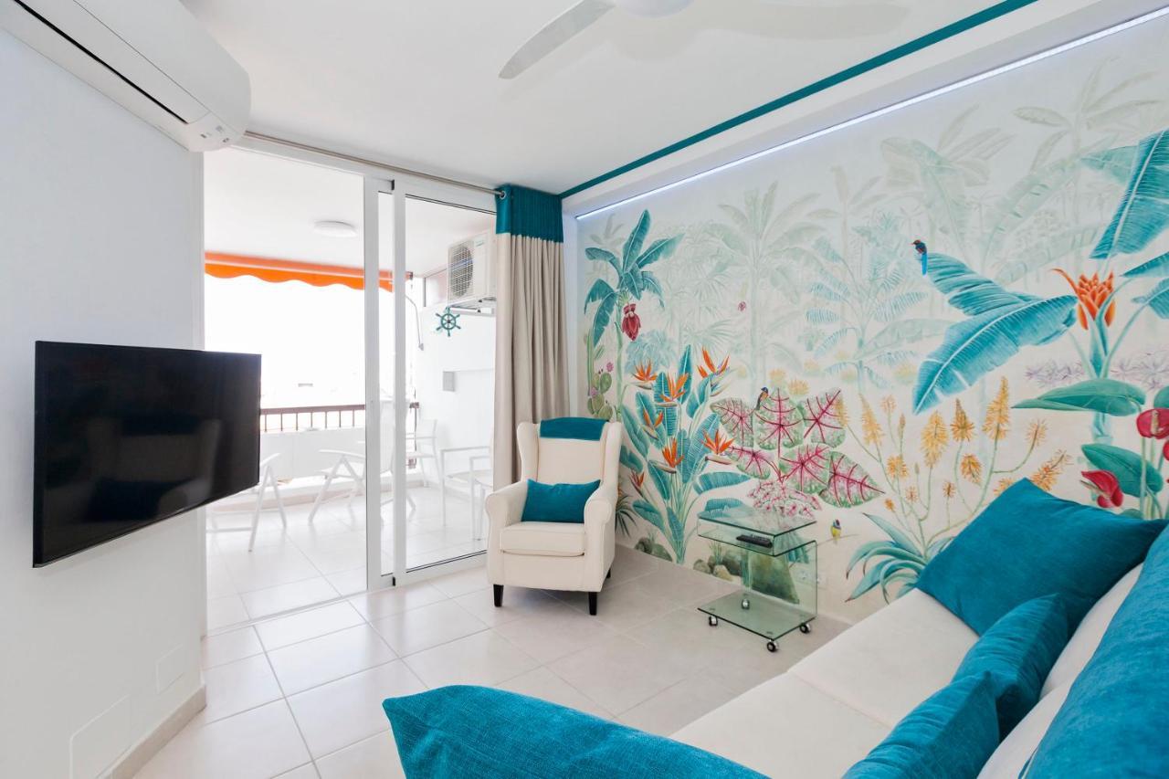 First Line Sea, Luxury Penthouse, Sea And Sunset View Vivenda Vacational Guayero 618 Apartment Los Cristianos  Exterior foto