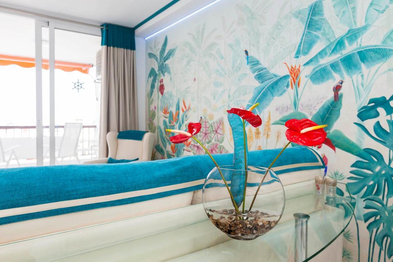 First Line Sea, Luxury Penthouse, Sea And Sunset View Vivenda Vacational Guayero 618 Apartment Los Cristianos  Exterior foto