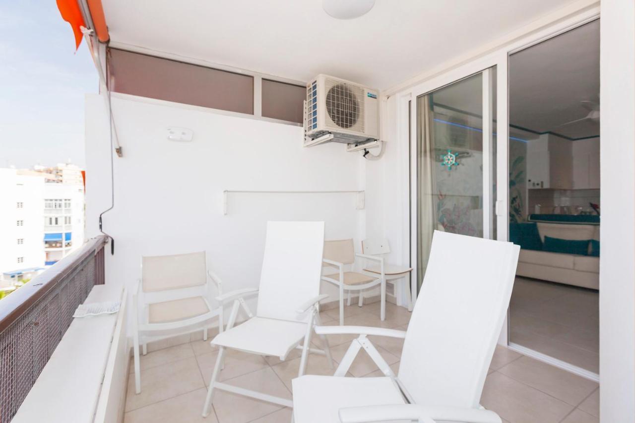 First Line Sea, Luxury Penthouse, Sea And Sunset View Vivenda Vacational Guayero 618 Apartment Los Cristianos  Exterior foto