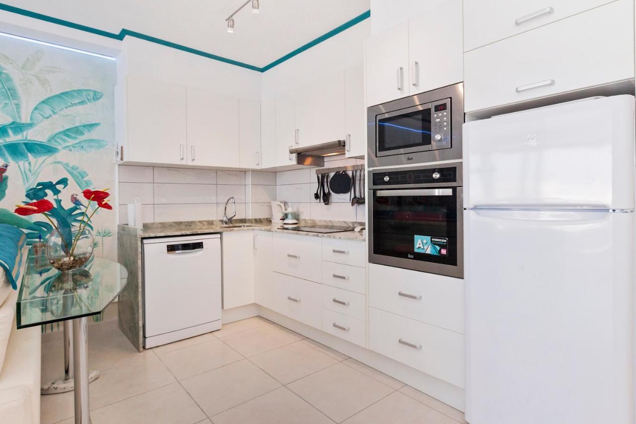 First Line Sea, Luxury Penthouse, Sea And Sunset View Vivenda Vacational Guayero 618 Apartment Los Cristianos  Exterior foto